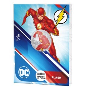 2025 France - DC Comics 05/18 Flash Coloured 10€ Silver BU