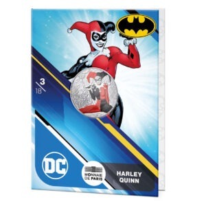 2025 France - DC Comics 03/18 Harley Quinn Coloured 10€ Silver BU