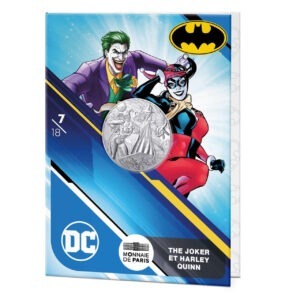 2025 France - DC Comics 07/18 Joker and Harley 10€ Silver BU