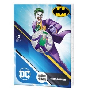 2025 France - DC Comics 02/18 Joker Coloured 10€ Silver BU