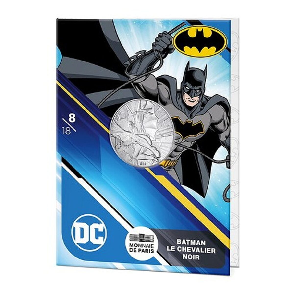 2025 France - DC Comics 08/18 Batman Dark Knight 10€ Silver BU