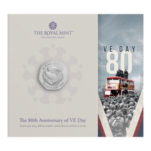 2025 VE-Day 80th Anniversary BU 50p
