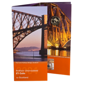 2004 UK Forth Railway Bridge Scotland £1 BU