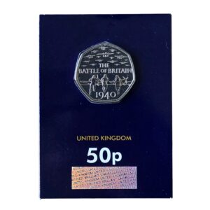 2019 Reissue Battle of Britain UK 50p Certified BU - CC