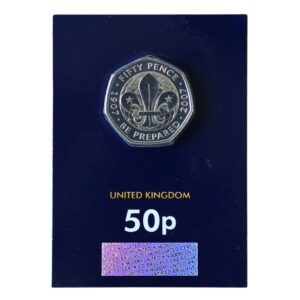 2019 Reissue Scout Movement UK 50p Certified BU - CC