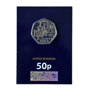 2019 Reissue Victoria Cross Award UK 50p Certified BU - CC
