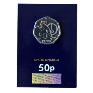 2019 Reissue Roger Bannister UK 50p Certified BU - CC