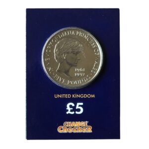 1999 Princess Diana Memorial £5 BU CC Certified