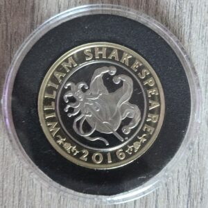 2016 Shakespeare Comedies Jester £2 Proof Coin in Capsule