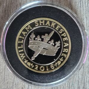 2016 Shakespeare Histories Crown £2 Proof Coin in Capsule