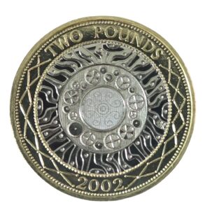 2002 Technology UK £2 BU Coin in Capsule
