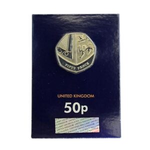 2016 Royal Shield of Arms 50p BU CC Certified