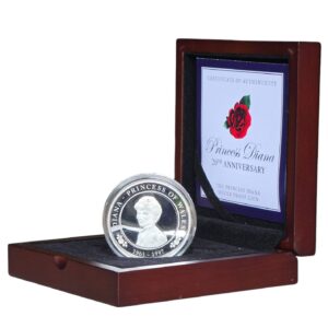 2017 Cook Islands - Diana Princess of Wales $5 Silver Proof
