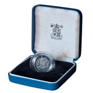 1983 UK Coin £1 Silver Royal Arms