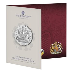 2025 The Coat of Arms of His Majesty King Charles III £5 BU