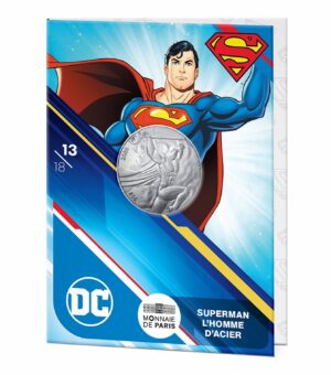 2025 France - DC Comics 13/18 Superman Man of Steel 10€ Silver BU