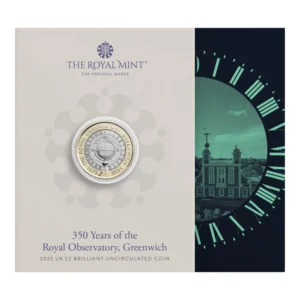 2025 Royal Observatory Greenwich £2 BU