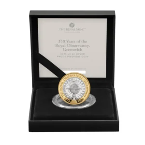 2025 Royal Observatory Greenwich £2 Silver Proof Piedfort