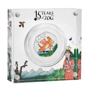 2025 Zog Gruffalo Coloured Silver Proof 50p