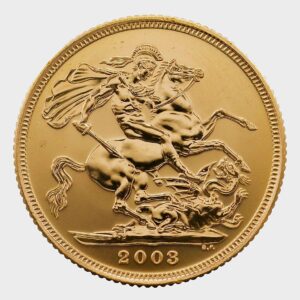 2003 Queen Elizabeth II Full BU Sovereign - London