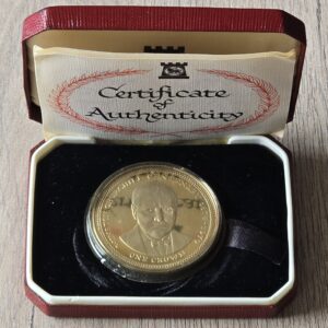 1974 IoM Sir Winston Churchill Proof 1 Crown