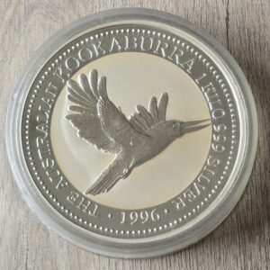 1996 Kookaburra Perth Mint 1 kilo Silver Bullion Coin
