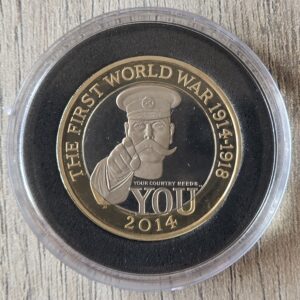 2014 First World War Centenary £2 Proof Coin in Capsule