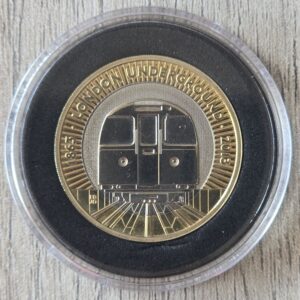 2013 London Underground - Train Proof £2 Coin in Capsule