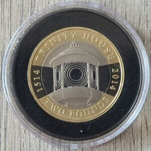 2014 Trinity House £2 Proof Coin in Capsule