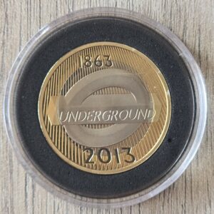 2013 London Underground - Roundel Proof £2 Coin in Capsule
