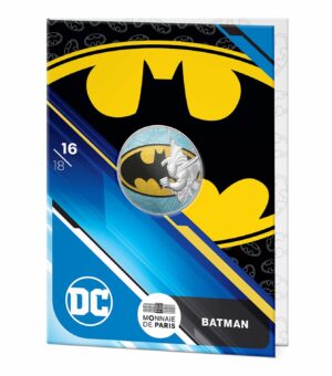 2025 France - DC Comics 16/18 Batman Logo 10€ Silver Coloured BU