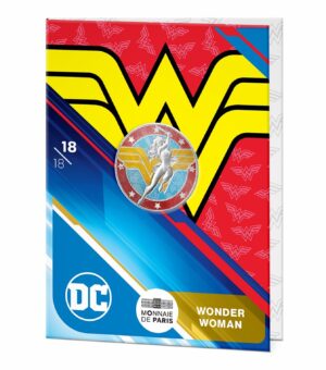 2025 France - DC Comics 18/18 Wonder Woman Logo 10€ Silver Coloured BU
