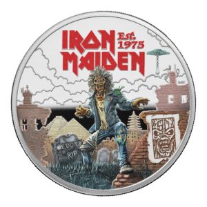 2025 Music Legends - Iron Maiden £5 Coloured BU