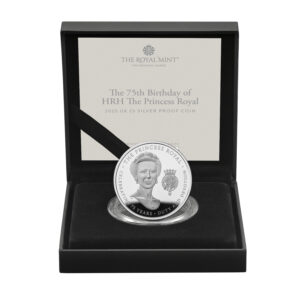 2025 75th Birthday of HRH The Princess Royal - Princess Anne £5 Silver Proof