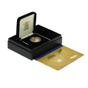 2002 Queen Elizabeth II Golden Jubilee Full Proof Sovereign - London