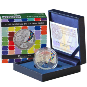 2025 Spain Fifa World Cup 2026 €10 Silver Proof