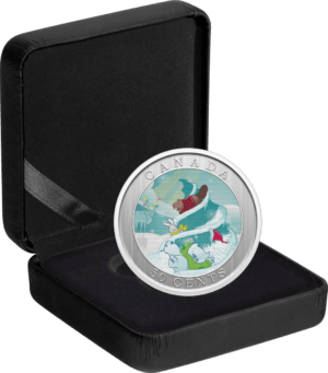 2025 Canada 50-Cent Lenticular Coin – Whimsical Holiday Tree