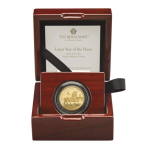 2026 Lunar Year of Horse 1/4 Oz Gold Proof <br><b>Limited: 328</b>