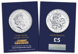 2023 UK Yale of Beaufort  £5 BU CC Certified