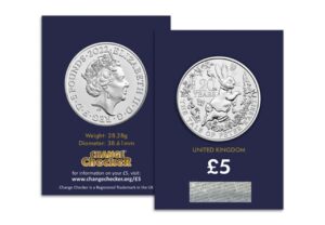 2022 UK Peter Rabbit™  £5 BU CC Certified