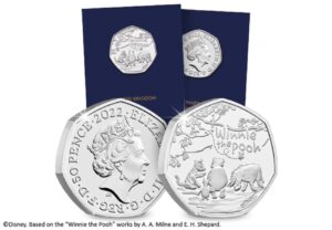 2022 Winnie the Pooh & Friends CERTIFIED BU 50p
