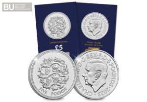 2023 UK Pride of England £5 BU CC Certified
