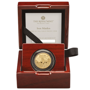 2025 Music Legends - Iron Maiden 1/4 Oz Gold Proof