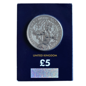2023 Morgan le Fay - Myths and Legends £5 BU CC Certified