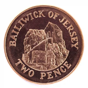 Various Jersey 2p Coins for Date Run