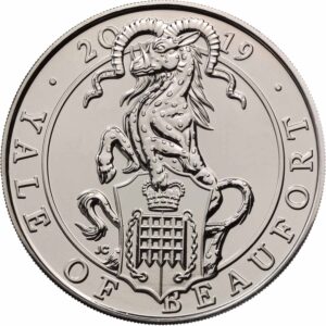 2019 Queen’s Beasts Yale of Beufort BU £5 Coin in Capsule