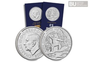 2024 UK Robin Hood £5 BU CC Certified