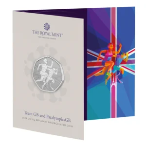 2024 Team GB and ParalympicsGB 50p BU