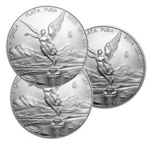 Random Years - Mexican Libertad 1 oz Silver Bullion Coin