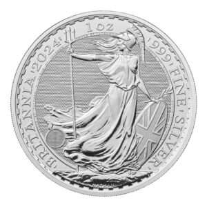 2024 UK Britannia King Charles III 1 oz Silver Bullion Coin